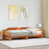 vidaXL Lit de jour et lit gigogne sans matelas 80x200 cm bois massif