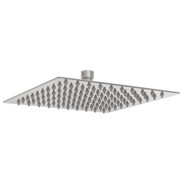 vidaXL Pomme de douche pluie acier inoxydable 304 20x20 cm carr&eacute;e