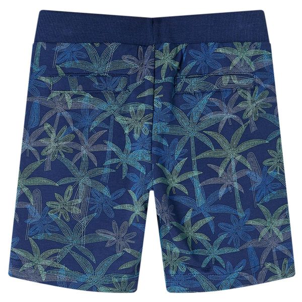 Short pour enfants avec cordon de serrage bleu marine 128
