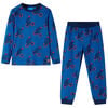 vidaXL Pyjamas enfants manches longues p&eacute;trole 92
