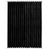 vidaXL Rideau occultant avec crochets Velours Noir 290x245 cm