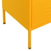 vidaXL Armoire de rangement Jaune moutarde 80x35x101,5 cm Acier