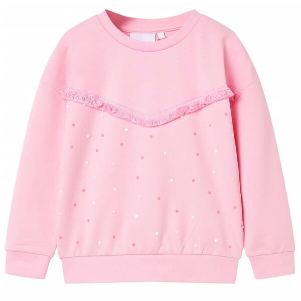 Sweatshirt pour enfants rose 92
