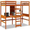 vidaXL Cadre de lit superpos&eacute; sans matelas 75x190cm bois de pin massif
