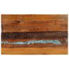 vidaXL Dessus de table rectangulaire 60x100 cm 25-27 mm Bois récupéré
