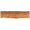 vidaXL Dessus de table 160x40x3,8 cm rectangulaire bois massif acacia