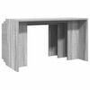 vidaXL Tables gigognes 3 pcs sonoma gris bois d'ingénierie