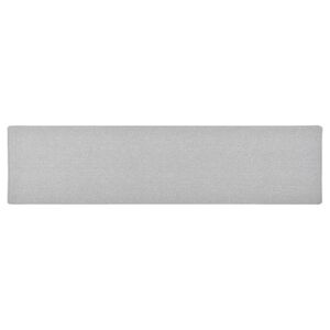 vidaXL Tapis de couloir Gris clair 50x200 cm
