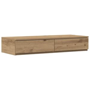 vidaXL Tiroirs de lit Ch&ecirc;ne artisanal 100 x 36,5 x 16,5 cm
