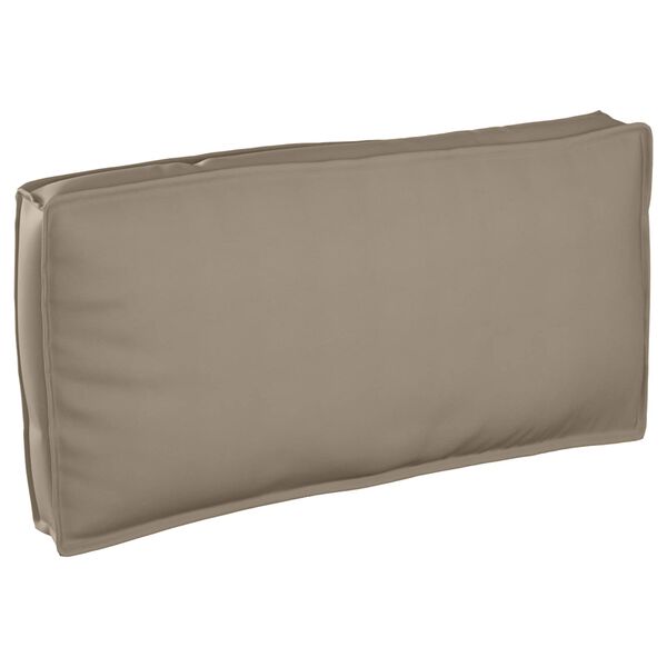 vidaXL Coussin Taupe 150 x 40 x 8 cm Tissu Oxford