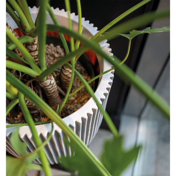 Capi Jardini&egrave;re Groove 43x41 cm ivoire