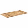 vidaXL Dessus de table bois de manguier solide 25-27 mm 120x60 cm