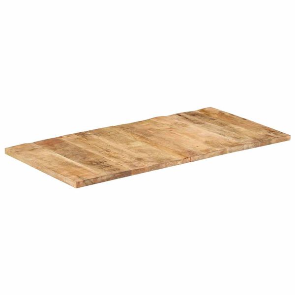 vidaXL Dessus de table bois de manguier solide 25-27 mm 120x60 cm