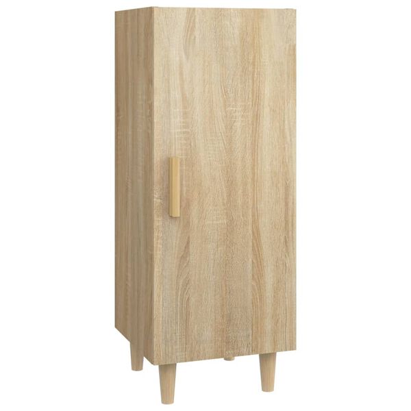 vidaXL Buffet Ch&ecirc;ne sonoma 34,5x34x90 cm Bois d'ing&eacute;nierie