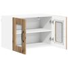 vidaXL Armoire de cuisine Lucca 2 pcs Ch&ecirc;ne artisanal 60 x 31 x 40 cm