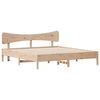 vidaXL Cadre de lit sans matelas 180x200 cm bois massif de pin