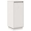 vidaXL Buffets 2 pcs Blanc 31,5x34x75 cm Bois massif de pin