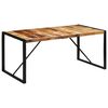 vidaXL Table à dîner 175x90x76 cm bois de manguier massif brut