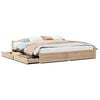vidaXL Cadre de lit sans matelas 180x200 cm bois massif de pin