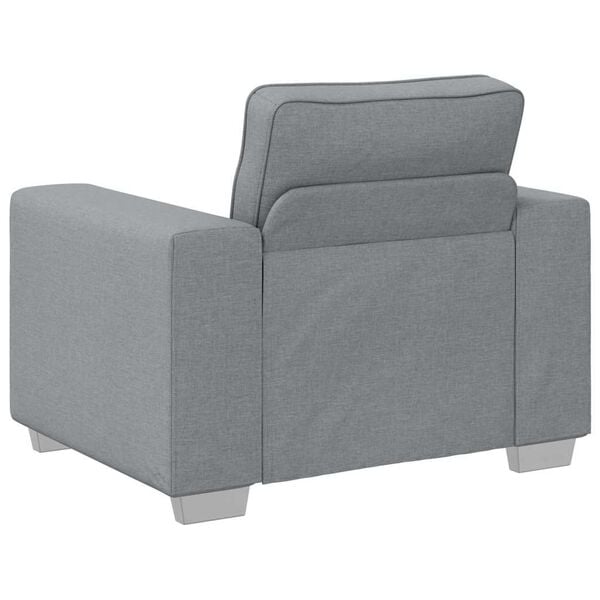 vidaXL Canap&eacute; Gris clair 100 x 80 x 82 cm tissu