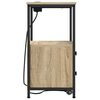 vidaXL Cabinet de chevet avec tiroir Ch&ecirc;ne Sonoma 40 x 31 x 60 cm