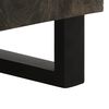 vidaXL Buffet noir 90x33x75 cm bois massif de manguier