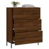 vidaXL Buffet ch&ecirc;ne marron 69,5x34x90 cm bois d'ing&eacute;nierie