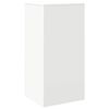 vidaXL Armoire de rangement blanc 50x45x103,5 cm bois d'ing&eacute;nierie