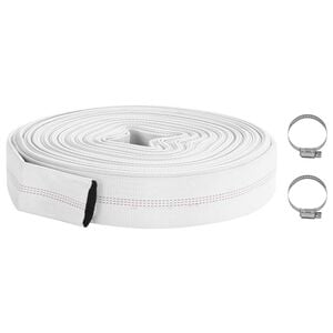 vidaXL Tuyau d'incendie 20 m 1" PVC