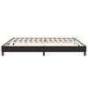 vidaXL Cadre de lit sans matelas noir 200x220 cm velours