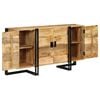 vidaXL Buffet Bois de manguier massif 150x40x80 cm