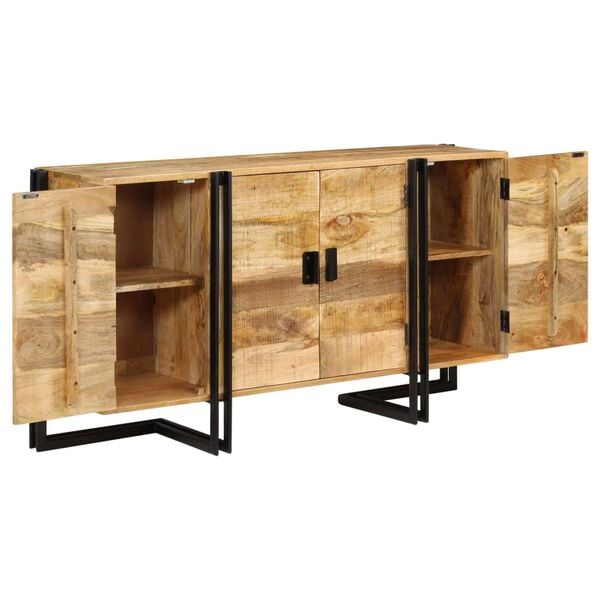 vidaXL Buffet Bois de manguier massif 150x40x80 cm