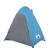 vidaXL Tente de camping &agrave; d&ocirc;me 2 personne bleu imperm&eacute;able