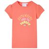T-shirt pour enfants corail 140