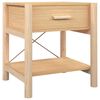 vidaXL Tables de chevet 2 pcs 42x38x45 cm Bois d&rsquo;ing&eacute;nierie