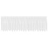 vidaXL Rideau en Dentelle Blanc 120 x 500 cm Polyester