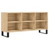 vidaXL Meuble TV chêne sonoma 103,5x30x50 cm bois d'ingénierie