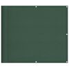 vidaXL &Eacute;cran de balcon vert fonc&eacute; 90x1000 cm 100% polyester oxford