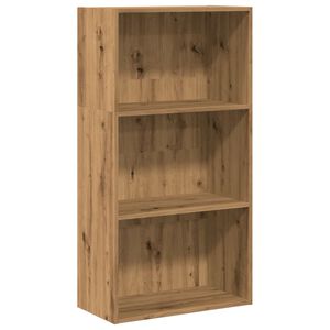 vidaXL Biblioth&egrave;que ch&ecirc;ne artisanal 60x30x114 cm bois d'ing&eacute;nierie