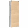 vidaXL Armoire de rangement sonoma gris 80x42,5x225 cm