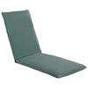 vidaXL Chaise longue pliable Tissu Oxford Gris