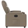 vidaXL Fauteuil inclinable &eacute;lectrique Cappuccino Similicuir