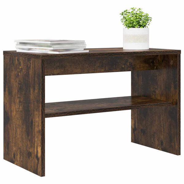 vidaXL Meuble TV Ch&ecirc;ne fum&eacute; 60 x 30 x 40 cm Bois d'ing&eacute;nierie