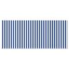 vidaXL Auvent Rétractable Bleu et blanc 300 x 250 cm tissu