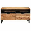 vidaXL Table basse Marron 80 x 54 x 40 cm Bois d'acacia massif