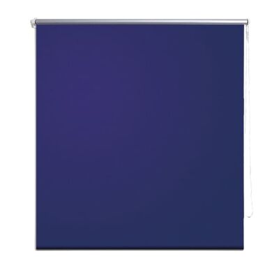 Store enrouleur occultant 120 x 230 cm bleu