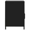 vidaXL Tables de chevet 2 pcs Noir 35x35x51 cm Acier