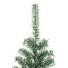 vidaXL Sapin de No&euml;l artificiel avec neige floqu&eacute;e vert 180 cm