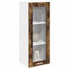 vidaXL Armoire suspendue Ch&ecirc;ne fum&eacute; 40 x 31 x 100 cm Bois d'ing&eacute;nierie