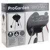ProGarden Barbecue sur roues 47 cm noir